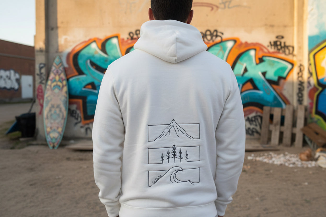 Adult Wave & Peaks Hoodie